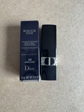 ROUGE DIOR COUTURE COLOUR LIPSTICK - 100 NUDE LOOK VELVET